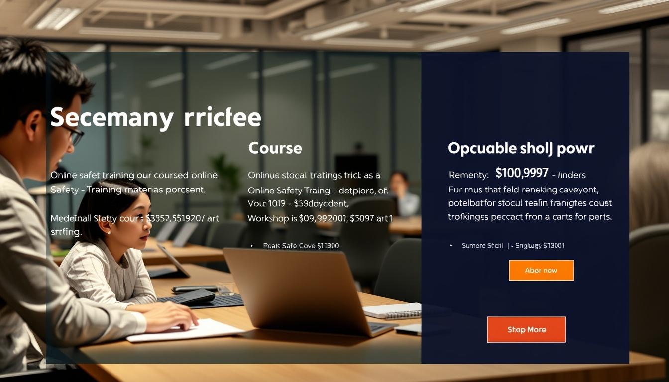 Supporting pricing visual